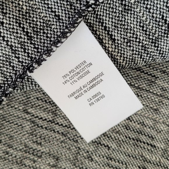 Tweed blazer cardigan with long sleeves and pockets NWT - Picture 5 of 6